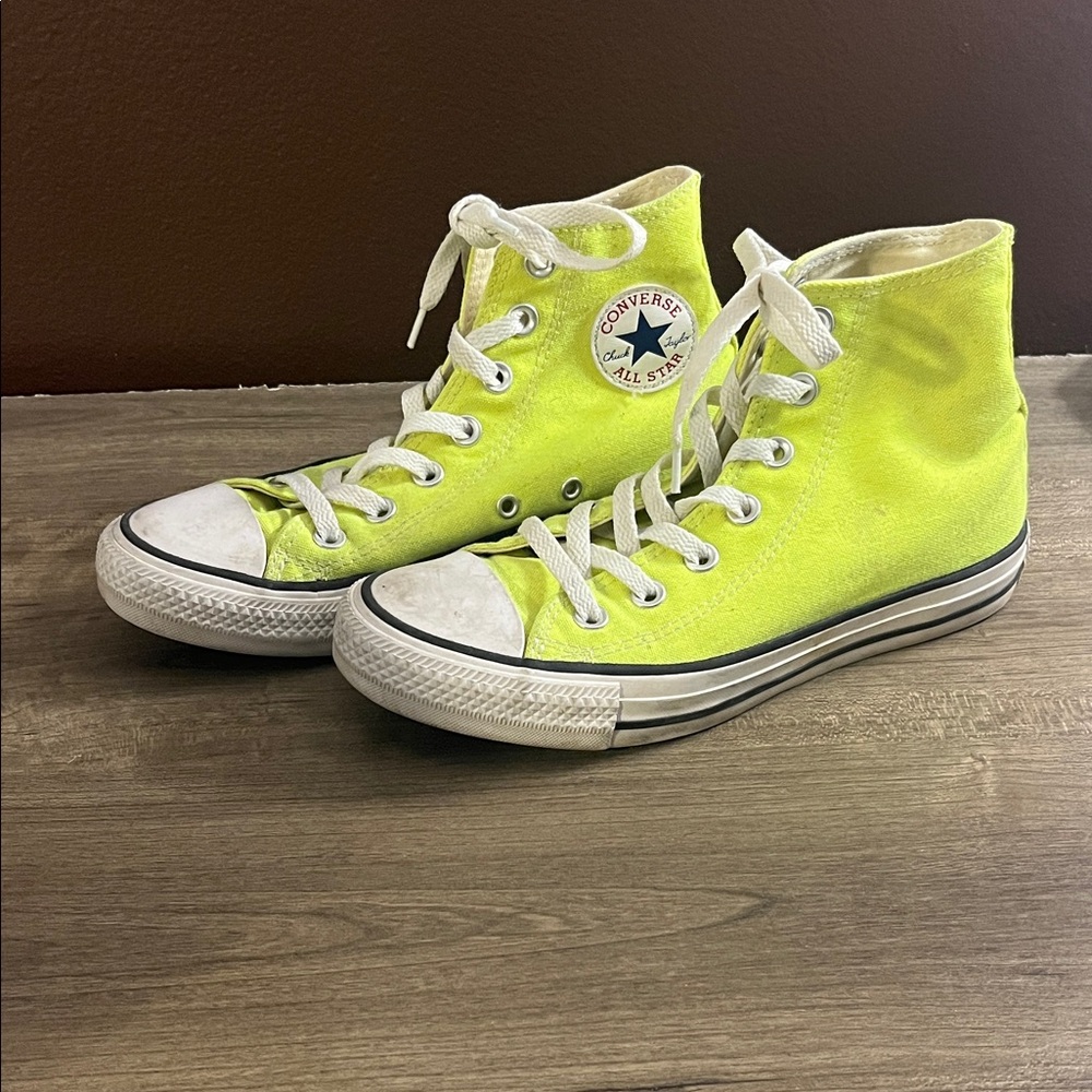 Converse Kids High-Tops - Bright Yellow